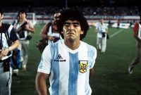 Mantan pemain sepak bola legendaris Argentina, Maradona. (Foto : Instagram @maradonaesmireligion)