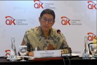 Kepala Pengawas Eksekutif Pasar Modal OJK Inarno Djajadi/Dok.