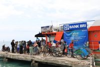 BRI Layani Penukaran Uang di Kepulauan Seribu. (Dok. Bank BRI) 
