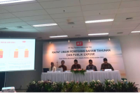 Foto: pemaparan publik yang dilakukan oleh Direktur PT Rig Tenders Indonesia Tbk, Bapak Iriawan Hartana, di Jakarta pada tanggal 23 November 2023. (Safa/infoemiten.com)