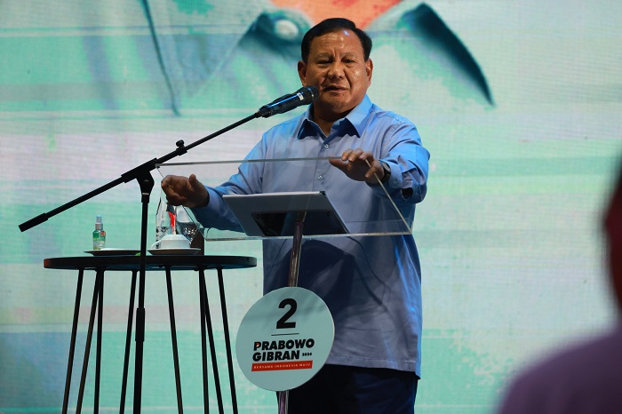 Calon Presiden No Urut 2 Prabowo Subianto. (Dok. Tim Media Prabowo-Gibran)

