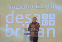 Menteri Koperasi dan UKM RI Teten Masduki menghadiri acara Nugraha Karya Desa BRILiaN 2023, pada 10 Januari 2024 di Menara BRILiaN, Jakarta. (Dok. BRI)