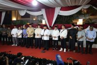 Prabowo Subianto saat konferensi pers di Kertanegara IV Setelah resmi diumumkan Komisi Pemilihan Umum (KPU) sebagai presiden RI terpilih, (Dok. Tim Media Prabowo Subianto)
