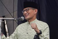 Ketua Badan Pemenangan Pemilu (Bappilu) Partai Persatuan Pembangunan, Sandiaga Salahuddin Uno. (Facebook.com/@Sandiaga Salahuddin Uno)