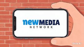 Pendiri Persrilis.com Budi Purnomo Karjodihardjo saat mengumumkan kemitraan distribusi press release digital bersama New Media Network (NMN) di Jakarta. (Dok. Persrilis.com)
