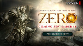 RAVEN2 BUKA PRAREGISTRASI UNTUK FRESH START SERVER “ZERO”
