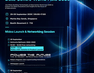 Midea Perkenalkan “Power-Cooling Hyperconvergence Architecture” Pertama di Industri di Ajang Data Center World Asia 2026