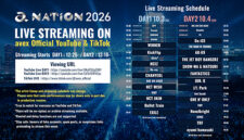 “a-nation 2026”, Salah Satu Festival Musik Terbesar Jepang, Siarkan Pertunjukan Secara Gratis di YouTube dan TikTok Avex