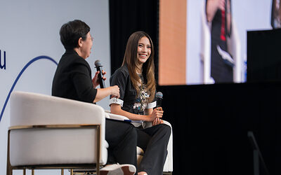 Eileen Gu Tampil sebagai Pembicara dalam KFF Inspiring Women Leadership Series di SMU