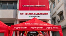 Changhong Indonesia Buka Gerai Perdana di Palembang, Perkuat Ekspansi dengan Strategi Peralatan Rumah Tangga Terintegrasi
